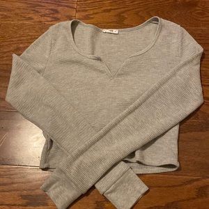 Crops top long sleeve